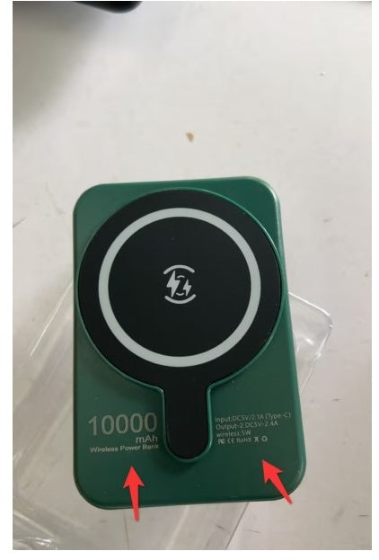 Mini Power Bank Sans Fil Magnétique 5000mAh – Charge Rapide et Portable