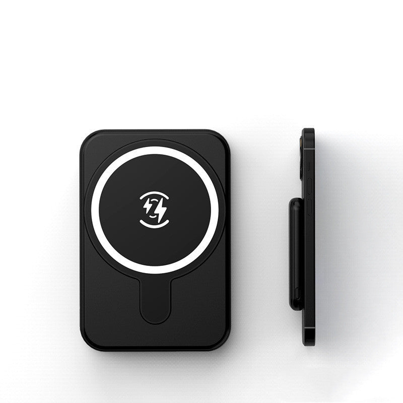 Mini Power Bank Sans Fil Magnétique 5000mAh – Charge Rapide et Portable