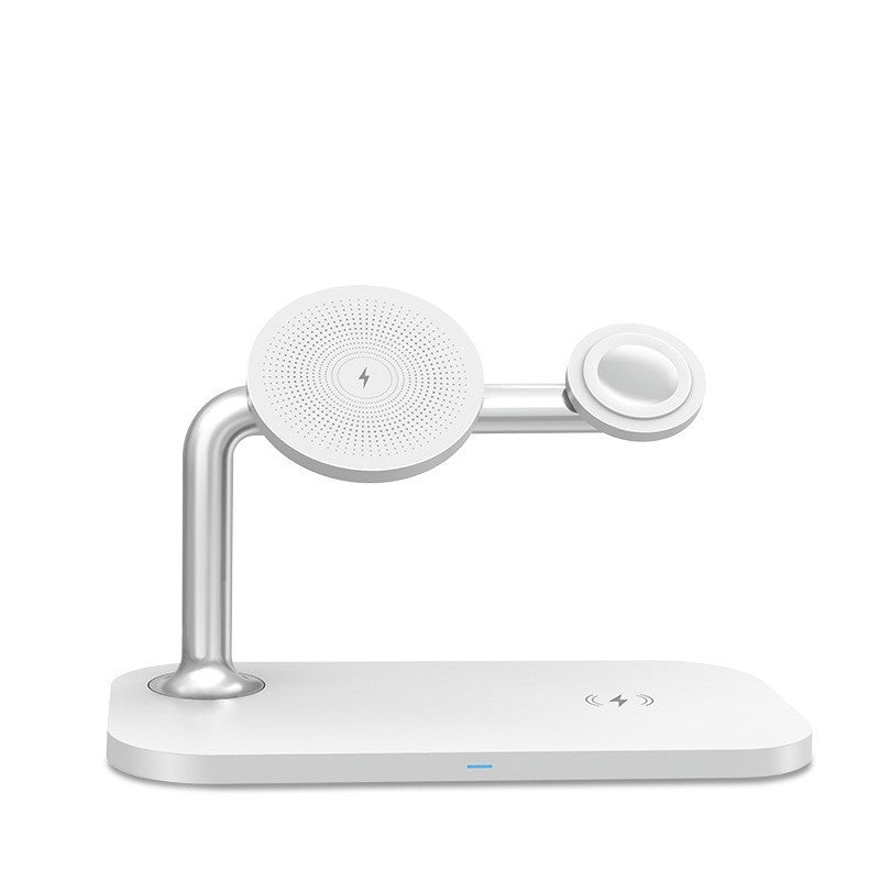 Chargeur Sans Fil 3-en-1 Magnétique – Charge Rapide pour Téléphone, Montre et Écouteurs