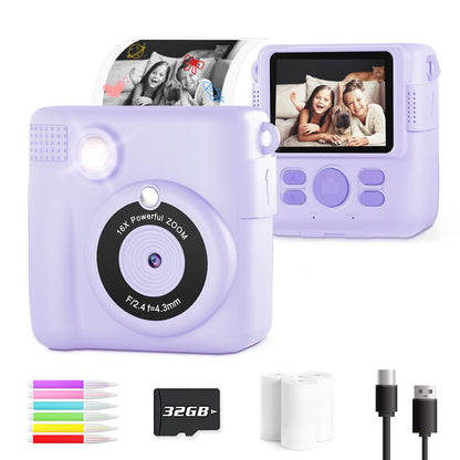 Appareil Photo Instantané Enfants – Mini Polaroid Thermique