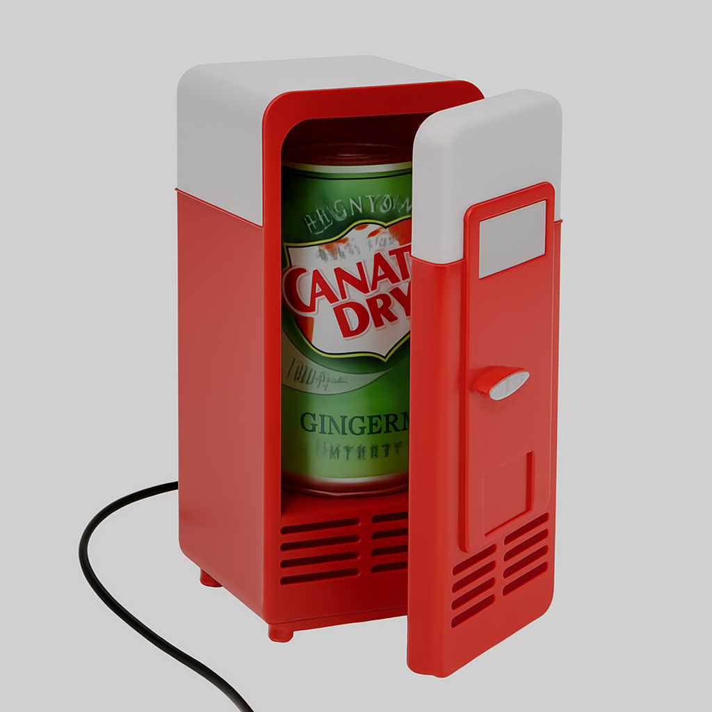 Mini Réfrigérateur Chaud & Froid – Compact, Polyvalent et Élégant