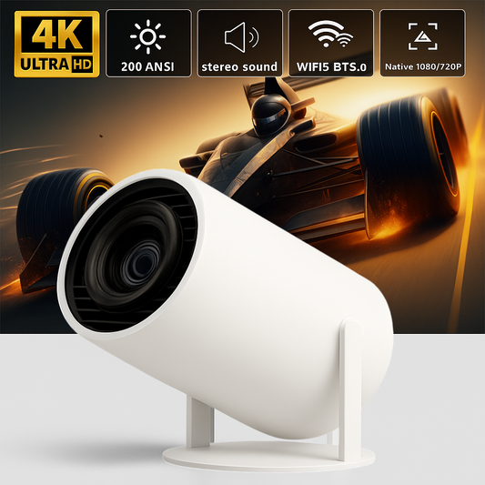Projecteur Portable Android 11, WiFi 6 & 4K
