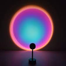 Kerokuru – Lampe USB Coucher de Soleil & Veilleuse Néon